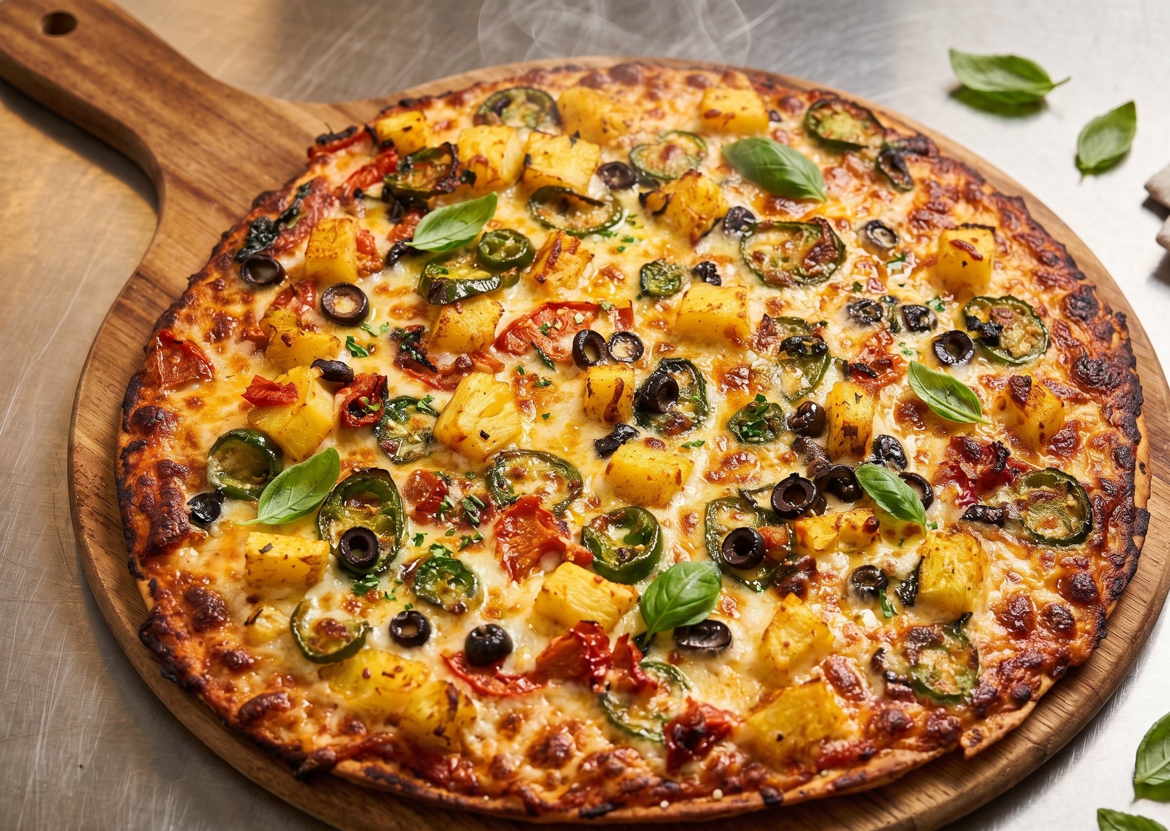 Tropical thunder on crust.